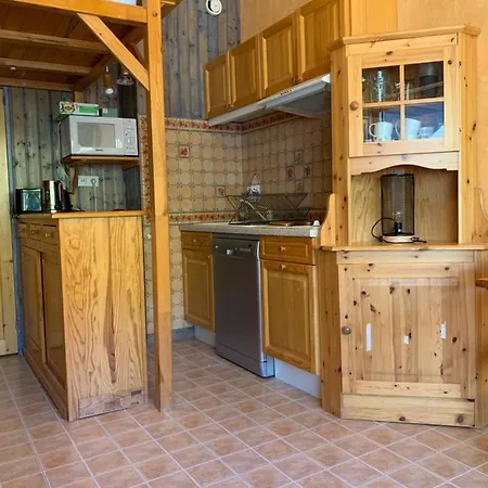 Avec Belle Terrasse Proche Des Pistes Appartamento